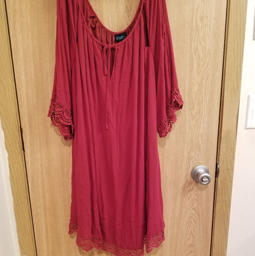 Cold-Shoulder Dress